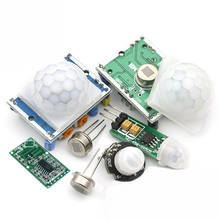 HC-SR501 HC-SR505 AM312 SR602 Ajuste IR Infravermelho Piroelétrico PIR Mini módulo Suporte Motion Sensor Detector Módulo para arduino 2024 - compre barato