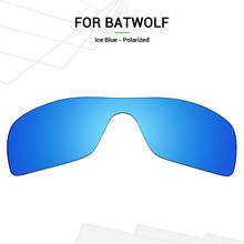 Mryok Anti-Scratch POLARIZED Replacement Lenses for Oakley Batwolf Sunglasses Ice Blue 2024 - buy cheap