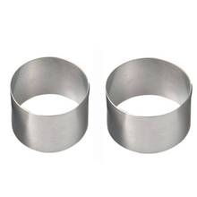 1Pc Mousse Ring 3D Round Cake Molds Steel Cake Baking Moulds Decorating Dessert Tools Kitchen 2024 - buy cheap