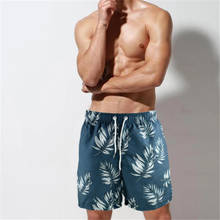 Pantalones cortos informales para hombre, Bermudas estampadas de estilo moderno, transpirables, secado rápido, para playa, novedad de verano, 2021 2024 - compra barato