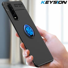 Keysion capa traseira magnética para celular oppo, capa anti-choque com anel traseiro para realme x50 pro 6 pro v5, x2 pro, a9, a5 2020, a91, a31, a8 2024 - compre barato