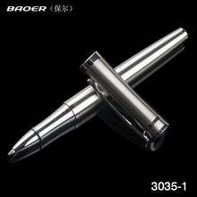 High quality Metal Rollerball Pen with Silver Clip 0.5mm Black Ink Sign Pens Businss Office Product School Supplies 2024 - buy cheap