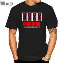 Camiseta de Predator Retro Alien Movie para hombre, camisa de marca a la moda, ropa de marca a la moda, 2018 2024 - compra barato