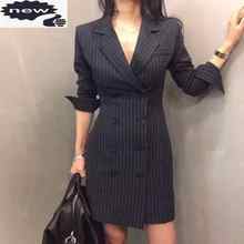 New Fashion Women Plaid Party Elegant Suit Long Sleeve Work Blazer Ladies Dress Suits Slim Fit Female Plus Size 2024 - buy cheap