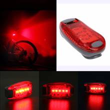 Bicycle Lights 5 LED Waterproof Rear Tail Light Backpack Running Lights Mountain Bike Cycling Light Taillamp Safety Warning Ligh 2024 - buy cheap