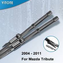 YITOTE-escobillas de limpiaparabrisas para Mazda, brazos de gancho aptos para Mazda, 2004, 2005, 2006, 2008, 2009, 2010, 2011 2024 - compra barato