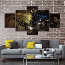 Póster de Dark Fantasy Style para sala de estar, obra de arte, pinturas en lienzo, imagen de pared HD para Decoración 2024 - compra barato