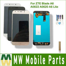 100% probado 5,2 "para ZTE Blade A6 A0622 A0620 A6 Lite LCD Display + MONTAJE DE digitalizador con pantalla táctil negro blanco dorado 2024 - compra barato