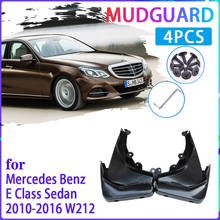 Aletas de lama do carro para mercedes benz classe e sedan w212 2010 ~ 2016 2012 2013 2014 2015 guarda-lamas respingo fender acessórios automóveis 2024 - compre barato