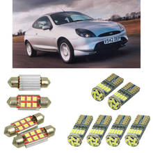 Luzes do carro led interior para ford puma ec coupe lâmpadas para carros luz da placa de licença 8pc 2024 - compre barato