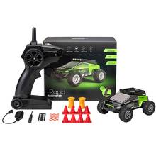 1:32 escala completa 4ch 2wd 2.4ghz mini fora de estrada rc carro de corrida caminhão veículo de alta velocidade 20km/h controle remoto escalada carro modelo 2024 - compre barato