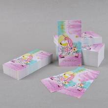 50pcs Unicorn Gift Box Label Tags Packaging paper card hang tag Christmas Birthday Wedding Party Decoration Accessory for home 2024 - buy cheap