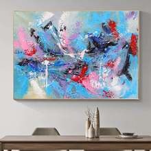 Large Oil Painting Original Modern Abstract Texture Wall Art Contemporary Art Interior Design Wall Art Splatter Action Art 2024 - buy cheap