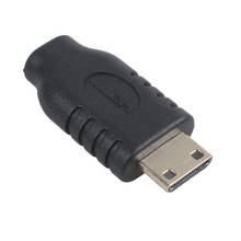 Adaptador de micro-HDMI tipo D hembra a tipo C Mini HDMI macho F/M, adaptador negro 2024 - compra barato