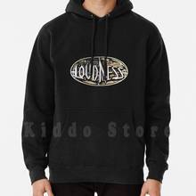 Loudness-logotipo hoodie manga comprida loudness venda loudness desconto artista banda heavy metal japão 2024 - compre barato