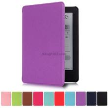 Cross Pattern Ultra-Thin E-book Case Magnetic PU Leather Flip Stand Protective Cover for Kindle 10th Generation 2019 6" 2024 - buy cheap