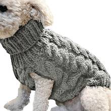 Camisola para chihuahua de cachorro pequeno e gato de estimação, blusa de malha para outono e inverno 2024 - compre barato