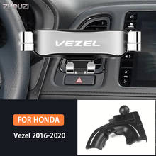 Soporte de teléfono móvil para coche, accesorio de navegación por gravedad para Honda Vezel 2016, 2017, 2018, 2019, 2020 2024 - compra barato