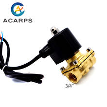3/4 Electric Solenoid Valve 110v 24v 220v Normally Closed valve water For Fountain 2024 - buy cheap