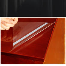 HOHOFILM-pegatina de vinilo adhesiva de cristal para muebles, película protectora de mesa antiarañazos para cocina, película de pelar y pegar, 8MIL, 1,52x30m 2024 - compra barato