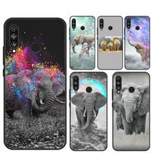 Elephants Colored Case For Huawei Mate 20 Lite P Smart 2019 2021 Cover For Huawei P20 Lite P40 P30 Pro Case 2024 - buy cheap