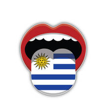 12CM * 11CM personalidad divertida estilo Bandera de Argentina boca coche ventana pegatina calcomanía 2024 - compra barato