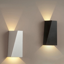 Luminária de parede led minimalista, moderna, luzes de cabeceira para leitura, decoração de sala de estar, hotel, iluminação para ambientes internos 2024 - compre barato