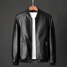 large size 7XL  8XL Men's Real Leather Jacket Men Motorcycle winter coat Men Warm Genuine Leather Jackets 2024 - buy cheap