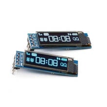 0.91 inch OLED display module white/blue OLED 128X32 LCD LED Display SSD1306 12864 0.91 IIC i2C Communicate for ardunio 2024 - buy cheap