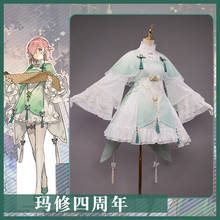 Anime Fate/Grand Order FGO Mash Kyrielight, vestido de 4 ° aniversario Lolita, uniforme para Cosplay, disfraz de Halloween para mujer, envío gratis, nuevo 2024 - compra barato