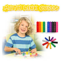 Creative Toy Math Spell Insert 2cm Square Building Blocks Mathlink Cubic Blocks Kindergarten Early Education Building Blocks 2024 - buy cheap