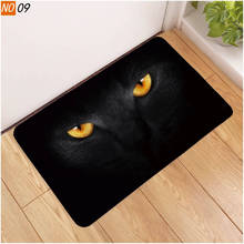 OIMG-alfombrilla antideslizante para baño y sala de estar, alfombra con estampado 3D de ojo de Animal, para puerta de suelo, con absorción de agua 2024 - compra barato