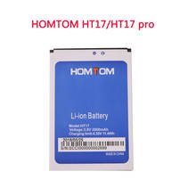 Bateria 3000mah para homtom ht17 pro, bateria acumuladora de substituição para celular 2024 - compre barato