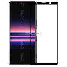 For Sony Xperia 5 Full Coverage Tempered Glass Screen Protector Protective Film For Sony Xperia 5 J8210 J8270 J9210 2024 - buy cheap