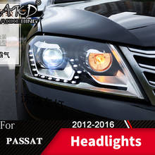 Head Lamp For Car VW Passat B7 2012-2016 Europe Headlights Fog Lights Day Running Light DRL H7 LED Bi Xenon Bulb Car Accessory 2024 - buy cheap