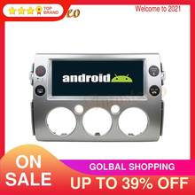 Radio con GPS para coche, 10,0 reproductor Multimedia con Android, unidad principal estéreo, grabadora de cinta, sin DVD, para TOYOTA FJ Cruiser 2007-2017 2024 - compra barato