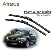 Atreus 2pcs High Quality Long Life Rubber Front Wiper Blades For Volvo XC70 2000-2016 Windscreen Original Wiper Accessories 2024 - buy cheap