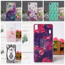 3D Relief Flower Painted Cases For Lenovo K3 Note Case Lenovo A7000 Phone Case Back Cover For Lenovo K3 Note Silicon Cute Cover 2024 - buy cheap