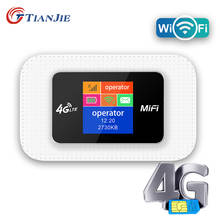 TIANJIE 4G SIM Card WIFI Router Mobile Wi-Fi LTE 100Mbps Travel Partner Wireless Pocket Networt Hotspot Broadband 3G Mifi Modem 2024 - buy cheap