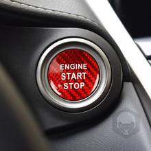 Автомобильная кнопка запуска и остановки двигателя, наклейка с ароматизатором для Lexus NX200 2024 - купить недорого