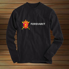 SPECIAL FORCE NORWAY ARMY FSK LOGO - LONG SLEEVES Men T SHIRT Black All Size 2024 - buy cheap