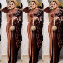 African Maxi Dress For Women 2021 New Style Classic African Women Dashiki Fashion Loose Long Dress African Clothes Islamic Robe 2024 - buy cheap