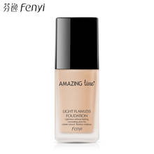 Liquid Foundation Invisible Full Coverage Make Up Concealer Whitening Moisturizer Waterproof Makeup Foundation 30ml Oil-control 2024 - buy cheap