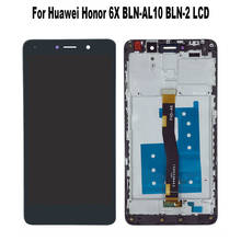 Pantalla LCD para Huawei Honor 6X, montaje de digitalizador de BLN-AL10, BLN-21, BLN-L22, BLN-24, Pantalla de Panel táctil 2024 - compra barato