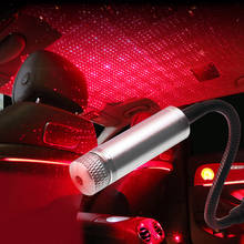 USB СВЕТОДИОДНЫЙ светильник на крышу автомобиля, ночник, проектор, атмосферная лампа, декоративная лампа, регулируемый Рождественский интерьерный светильник 2024 - купить недорого