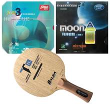 Raqueta de tenis de mesa Pro/Combo: Galaxy YINHE T-11 + T-11S con Luna (sintonizada de fábrica)/ DHS NEO Hurricane 3 Long Shakehand FL 2024 - compra barato