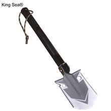 King Sea Folding Camping Shovel Multifunctional Aluminum Tactical Outdoor Spade Survival Emergency Tools with Knife Hammer 2024 - buy cheap