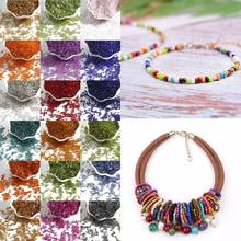 2mm 15g Czech Crystal Glass Seed Beads Small Tube Spacer Beads for DIY Bracelet Necklace Earrings Kids Jewelry Making Material 2024 - buy cheap