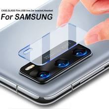 Закаленное стекло для объектива Samsung Galaxy S21 Plus/Ультра защита для камеры Защита экрана для Samsung Note 20 S20 S21 ультра стекло 2024 - купить недорого