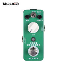 Mooer lofi máquina mini amostra reduzindo pedal efeito de guitarra 3 modos para usar guitarra, baixo, synth ou leitor de som true bypass 2024 - compre barato